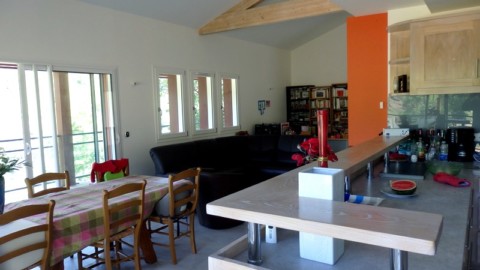 Chantier à Banca Construction maison neuve