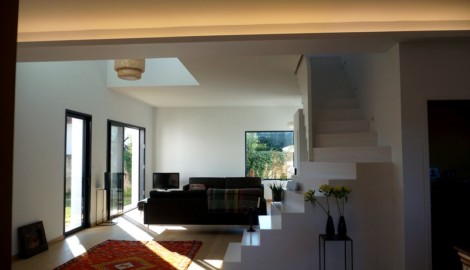 Chantier à Ciboure Construction maison neuve