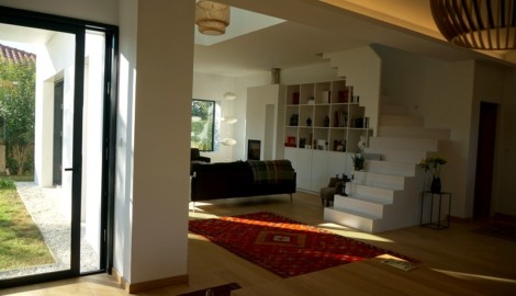 Chantier à Ciboure Construction maison neuve